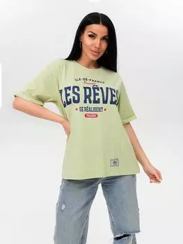 Жен. футболка "Кантри" Олива р. 54