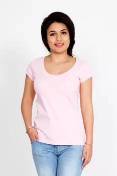 Жен. футболка "Лиза" Сухая роза р. 52