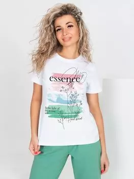 Жен. футболка "Силенс" Белый р. 60