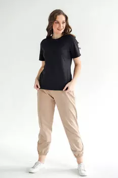 Жен. футболка "Стандарт" Черный р. 52