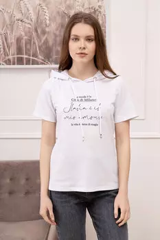 Жен. футболка "Трейси" Белый р. 60