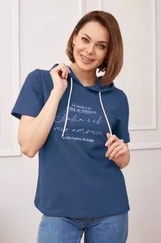 Жен. футболка "Трейси" Индиго р. 62