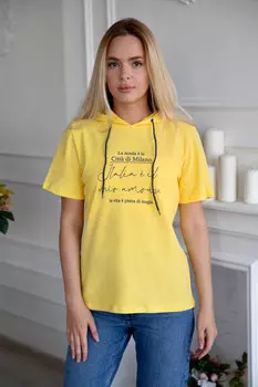 Жен. футболка "Трейси" Желтый р. 60