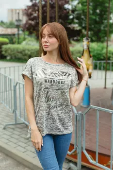 Жен. футболка "Услада" Хаки р. 62