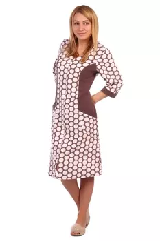 Жен. халат арт. 16-0469 Кофейный р. 50