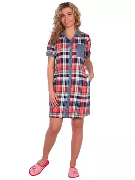 Жен. халат "арт. 16-0523 Коралл" р. 60