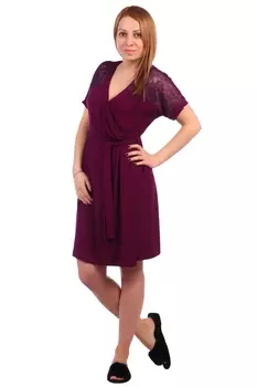 Жен. халат арт. 16-0529 Слива р. 44