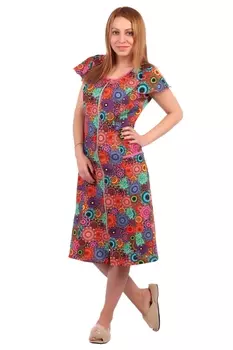 Жен. халат арт. 16-0531 Розовый р. 50