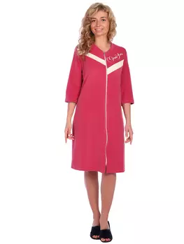 Жен. халат арт. 16-0583 Брусника р. 56