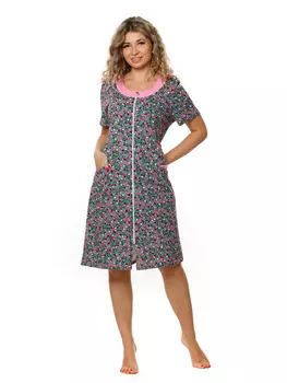 Жен. халат арт. 16-0795 Зеленый р. 60