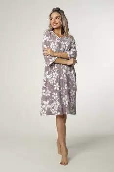 Жен. халат арт. 17-0390 Какао р. 54