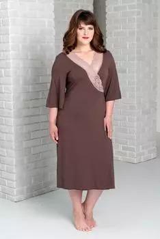 Жен. халат арт. 19-0407 Капучино р. 54