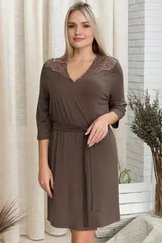 Жен. халат арт. 19-0717 Капучино р. 42