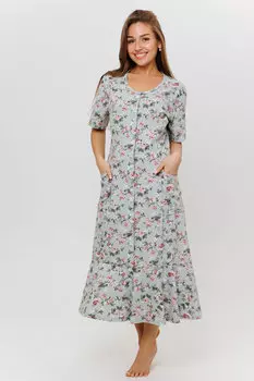 Жен. халат арт. 23-0559 Фисташковый р. 62