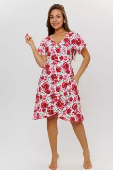 Жен. халат арт. 23-0563 Белый р. 46