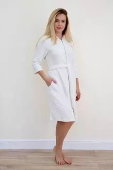 Жен. халат "Дарлинг" Белый р. 48