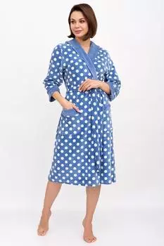 Жен. халат "Делма Индиго" р. 56