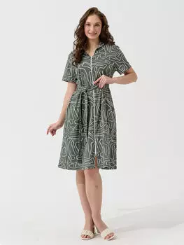 Жен. халат "Фантазия" Зеленый р. 48