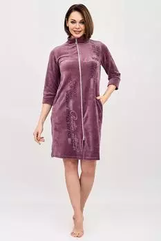Жен. халат "Ингрид" Бордовый р. 46