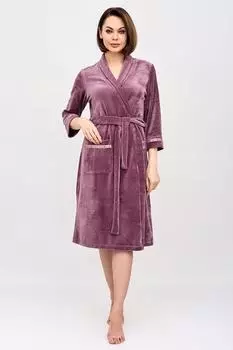 Жен. халат "Клеопатра" Бордовый р. 54
