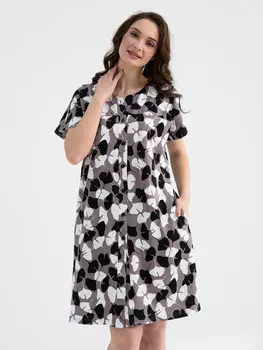 Жен. халат "Лепесток" Какао р. 58