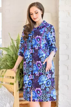 Жен. халат "Молния" В ассортименте р. 60