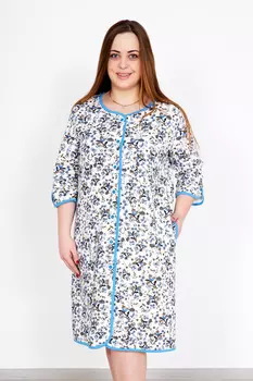 Жен. халат "Виолетта Голубой" р. 44