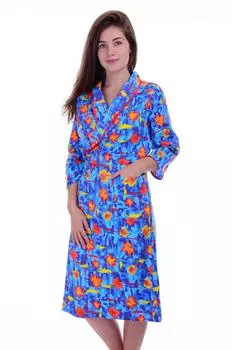 Жен. халат "Запашной" В ассортименте р. 48-50