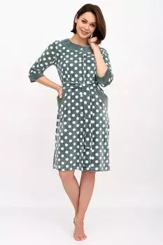 Жен. халат "Зелма Хаки" р. 54