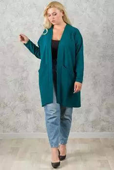 Жен. кардиган арт. 19-0766 Изумрудный р. 48