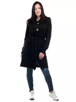 Жен. кардиган "Полина" Черный р. 56