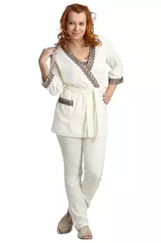 Жен. комплект арт. 16-0081 Молочный р. 52