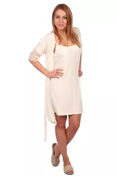 Жен. комплект арт. 16-0458 Молочный р. 54