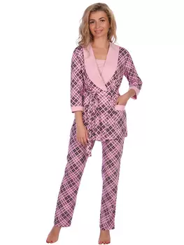 Жен. комплект арт. 16-0571 Розовый р. 54