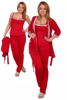 Жен. комплект арт. 17-0078 Красный р. 44