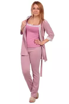 Жен. комплект арт. 17-0078 Пудра р. 54