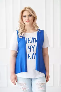 Жен. комплект "арт. 19-0133 Васильковый" р. 46