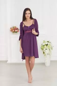 Жен. комплект "арт. 19-0171 Баклажан" р. 50