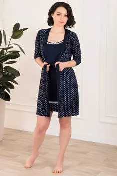 Жен. комплект "арт. 19-0581 Темно-синий" р. 42