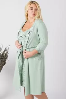 Жен. комплект арт. 19-0692 Светлый хаки р. 48