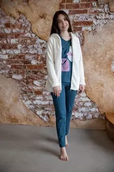 Жен. комплект "Камелия" Зеленый р. 44