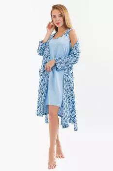 Жен. комплект "Нега" Голубой р. 46