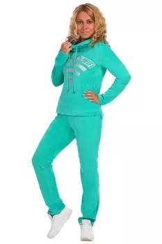 Жен. костюм арт. 16-0392 Зеленый р. 46