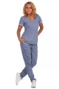 Жен. костюм арт. 16-0394 Голубой р. 46