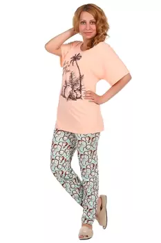 Жен. костюм арт. 16-0482 Ментоловый р. 56