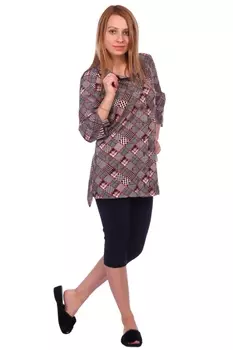 Жен. костюм арт. 16-0543 Красный р. 52