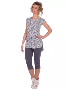 Жен. костюм "арт. 16-0544 Голубой" р. 58