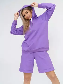 Жен. костюм "арт. 16-0821 Сиреневый" р. 48