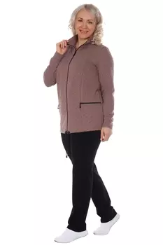 Жен. костюм арт. 17-0162 Какао р. 50