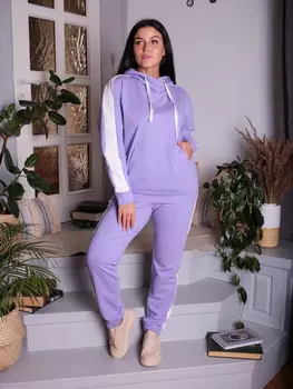 Жен. костюм "арт. 17-0194 Лаванда" р. 42